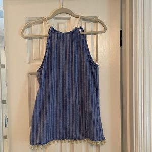 Like new blue halter